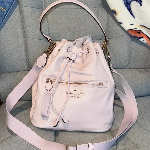 Kate Spade Chelsea Nylon Drawstring Bucket Bag - Picture 2 of 12
